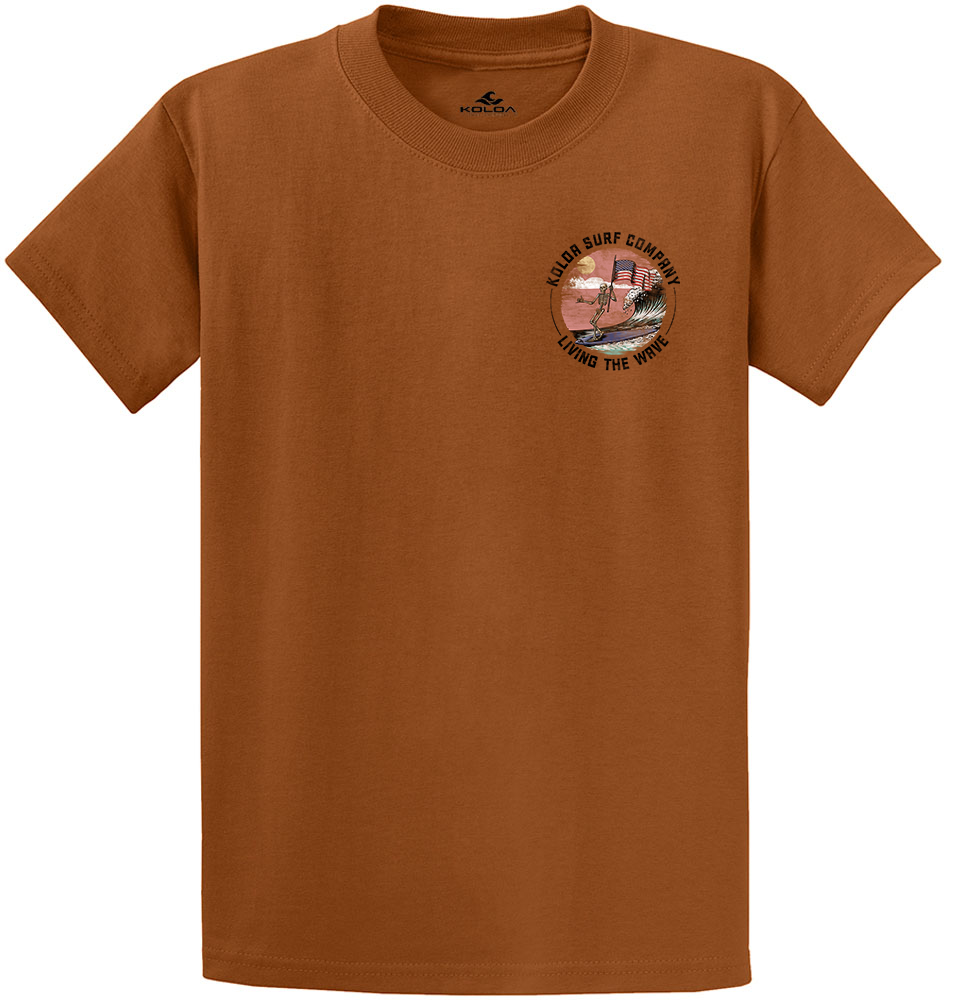 Koloa American Skeleton Heavyweight T-Shirt