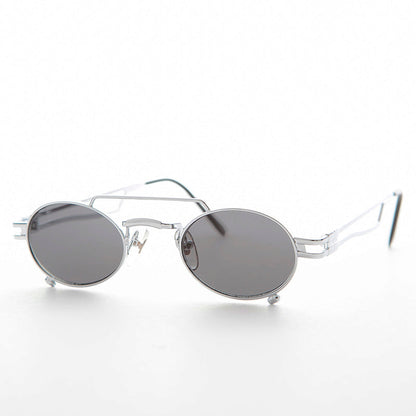 Small Steampunk Aviator with Oval Lens - The Professor