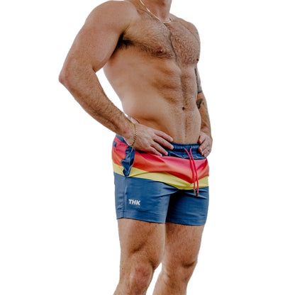 70's Swim Gym Short