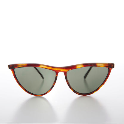 Thin Pointed Tip Vintage Cat Eye Sunglass - Tiff