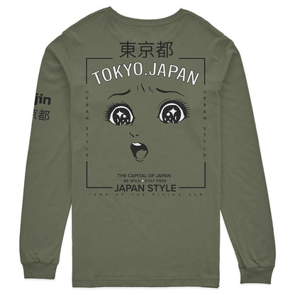Japan Style Long Sleeve T-Shirt