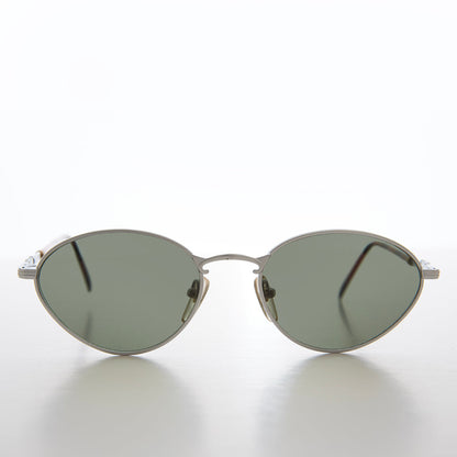 Simple Oval Minimal Vintage Sunglasses - Torres