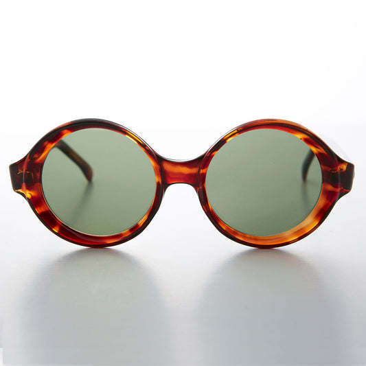 Big Round Mod Vintage Women's Sunglasses - Trudy
