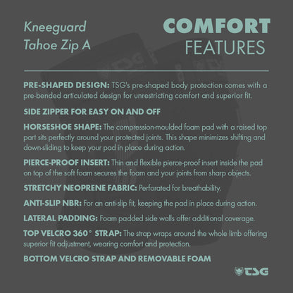 TSG - Kneeguard Tahoe Zip A - Triathlete Store