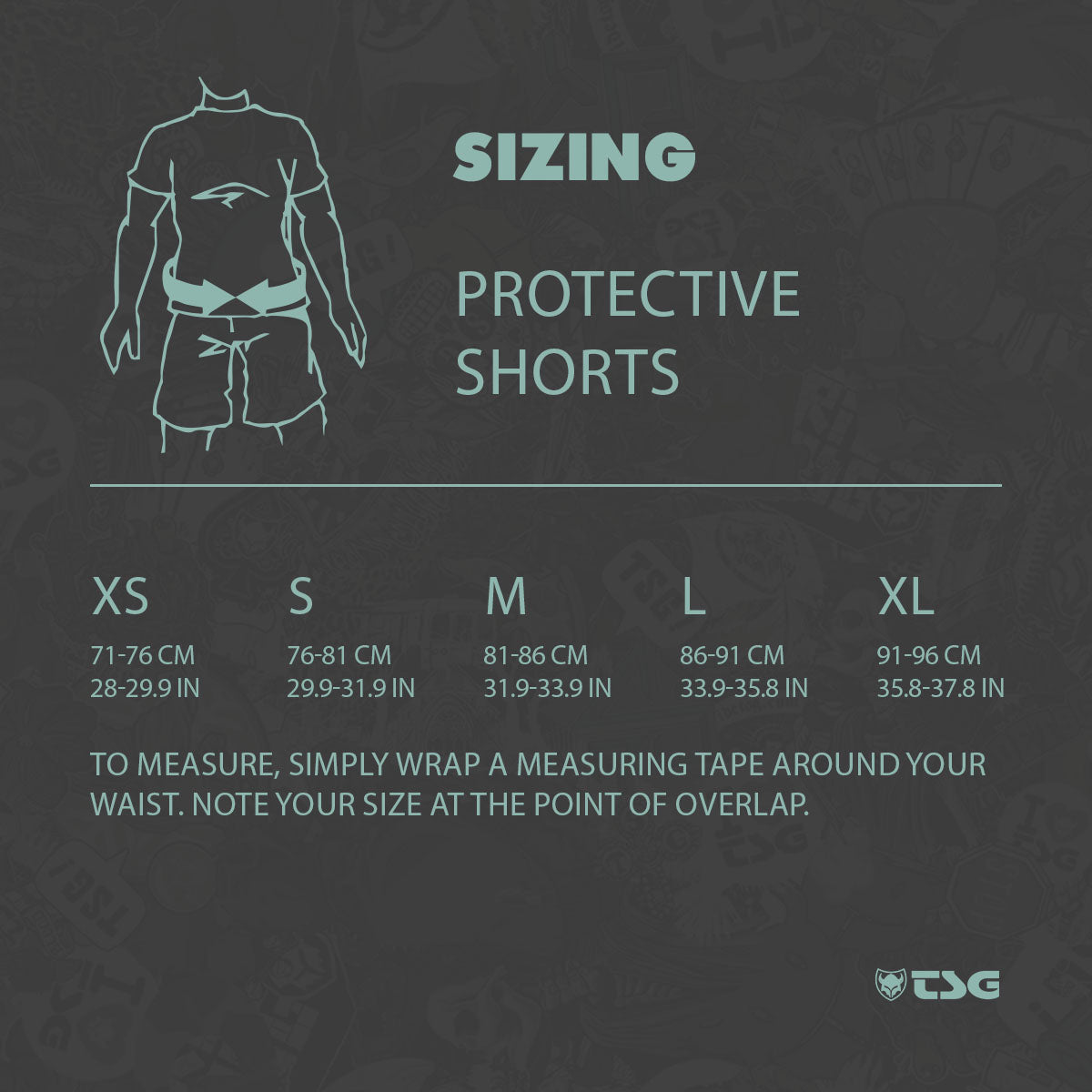 TSG -  Protective Shorts - Crash Pant All Terrain - Black - Triathlete Store