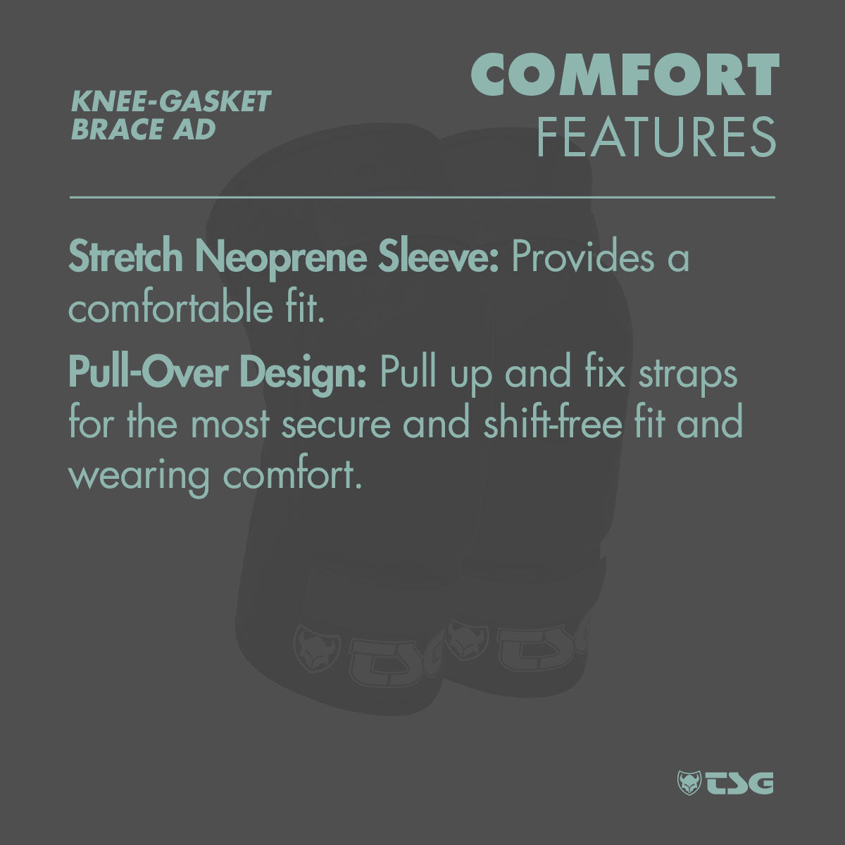 TSG - Knee-Gasket Brace AD (Skate Knee Pads)