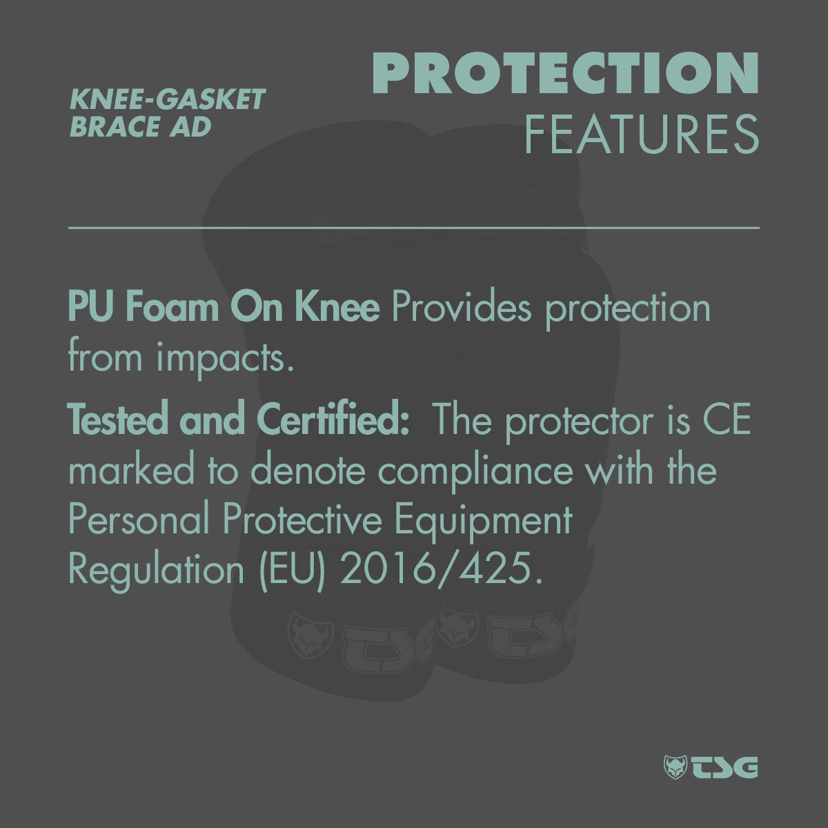 TSG - Knee-Gasket Brace AD (Skate Knee Pads)