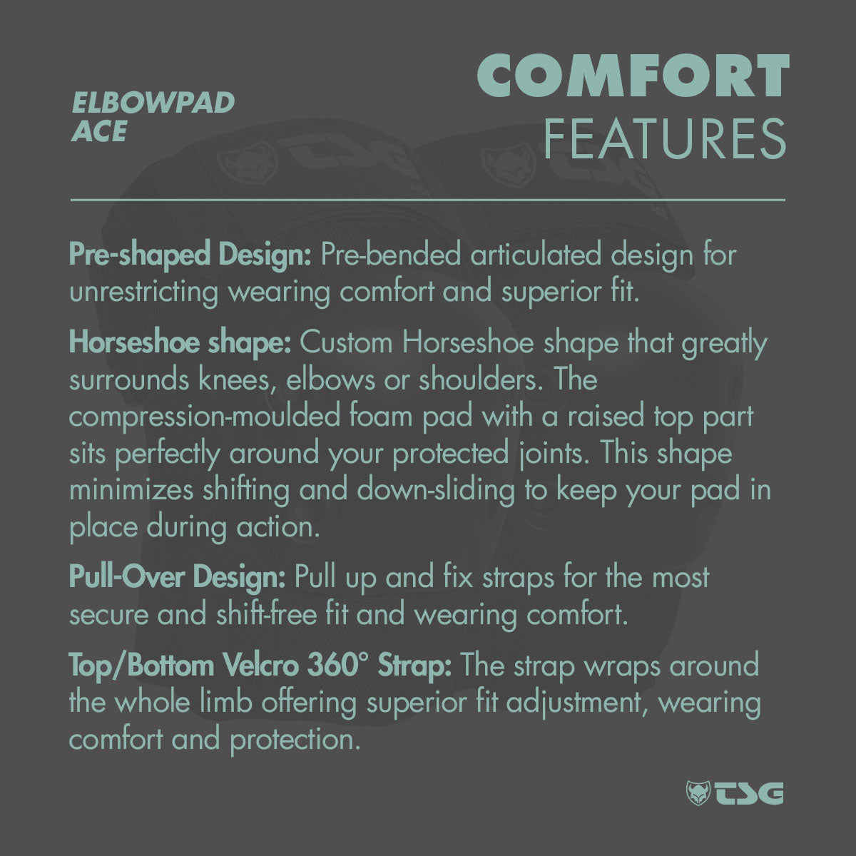 TSG - Elbowpad Ace (Skate Elbow Pads)