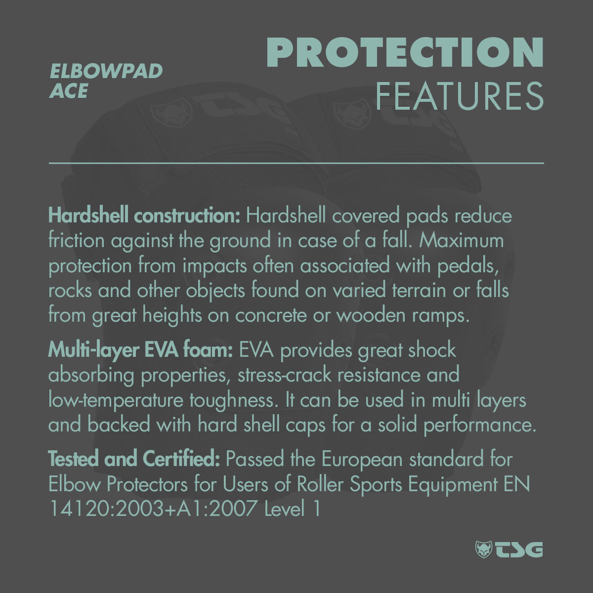 TSG - Elbowpad Ace (Skate Elbow Pads)