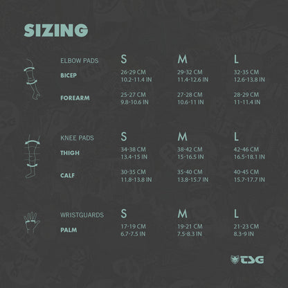 TSG - Basic-Set - Black (Skate Pad Set)