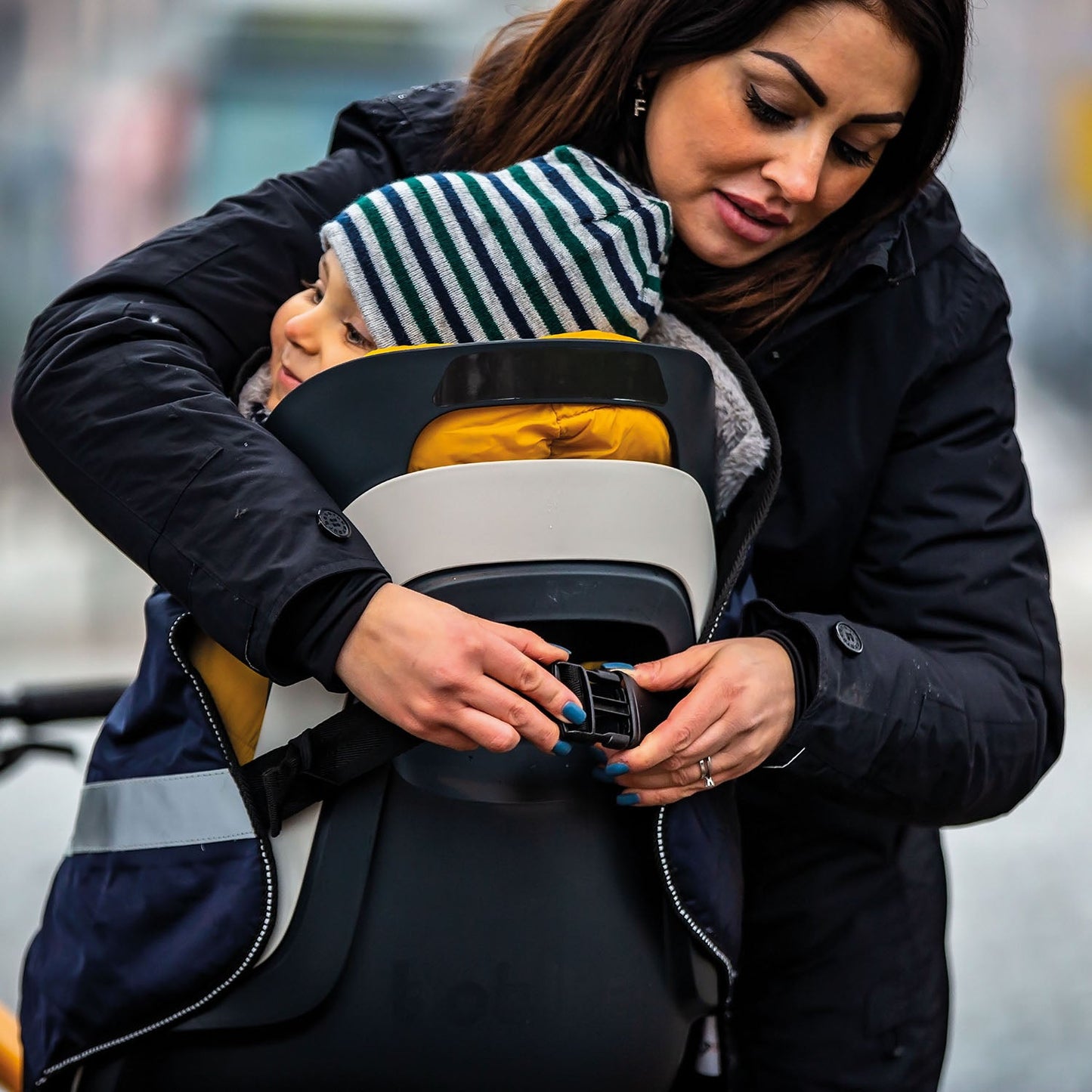 Tucano Urbano - Thermal Child Bike Seat Rain Cover with Hood - OPOSSUM® STORY
