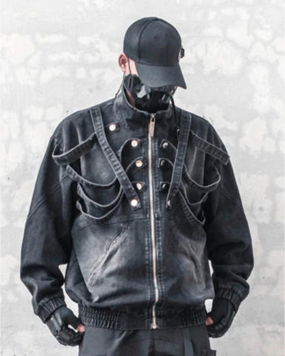 Hitmakers 2025 Tommy Brown Black Denim Jacket