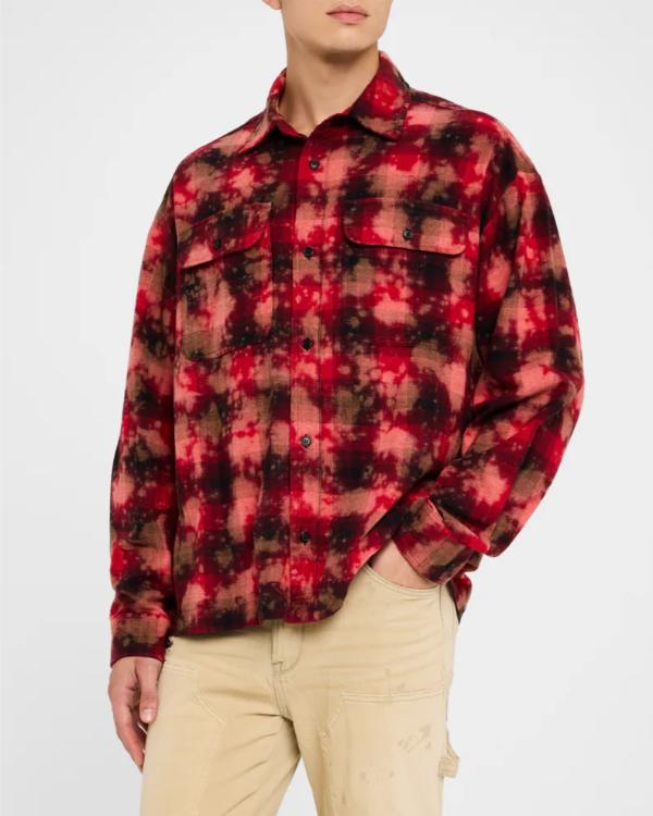 Hitmakers 2025 Ferras Mahmoud Alqais Red Printed Shirt