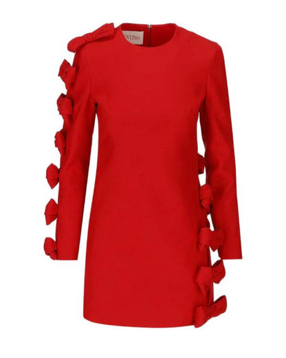 Real Housewives Of Miami Marysol Patton Red Bows Mini Dress