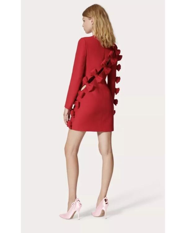 Real Housewives Of Miami Marysol Patton Red Bows Mini Dress