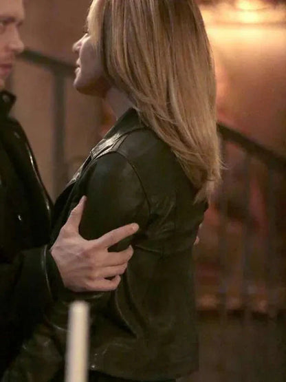 The Originals Camille O’Connell Black Leather Jacket