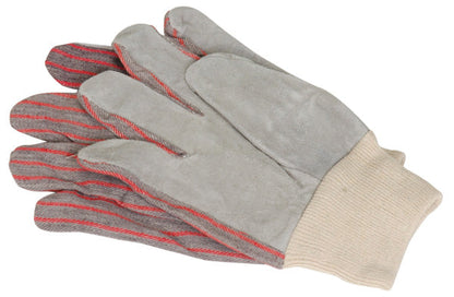 Leather Palm Work Gloves - One Size