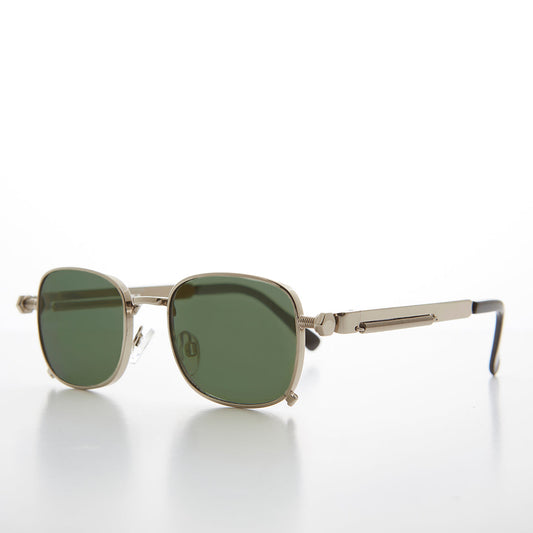 Tailored Steampunk Sunglass with Industrial Temples - Tyga 2