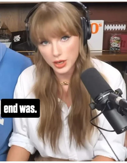 Taylor Swift New Heights White Shirt