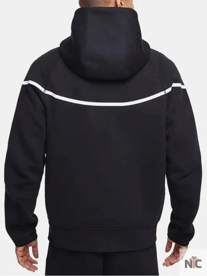 Tech Windrunner Black Reflective Jacket