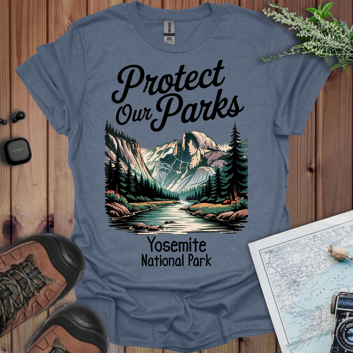 Protect Our Parks Yosemite Half Dome T-Shirt