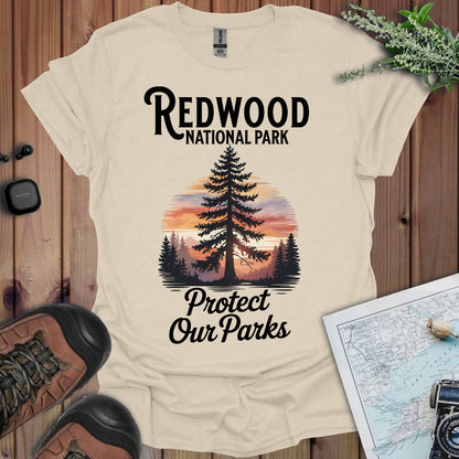 Protect Our Parks Redwood National Park Unisex Fit Soft T-Shirt