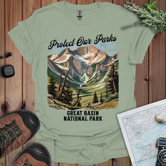 Protect Our Parks Great Basin National Park Unisex Fit Soft T-Shirt