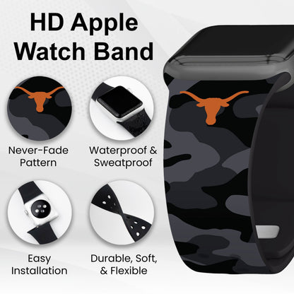 Texas Longhorns HD Apple Watch Band