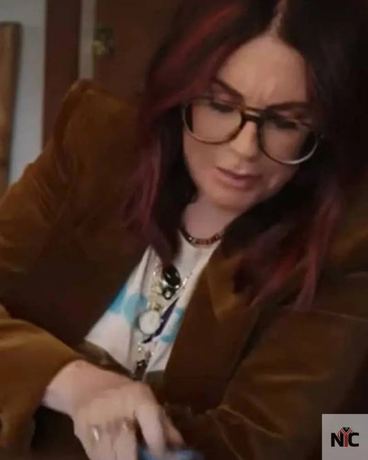 The Fabulous Four 2024 Megan Mullally Brown Blazer