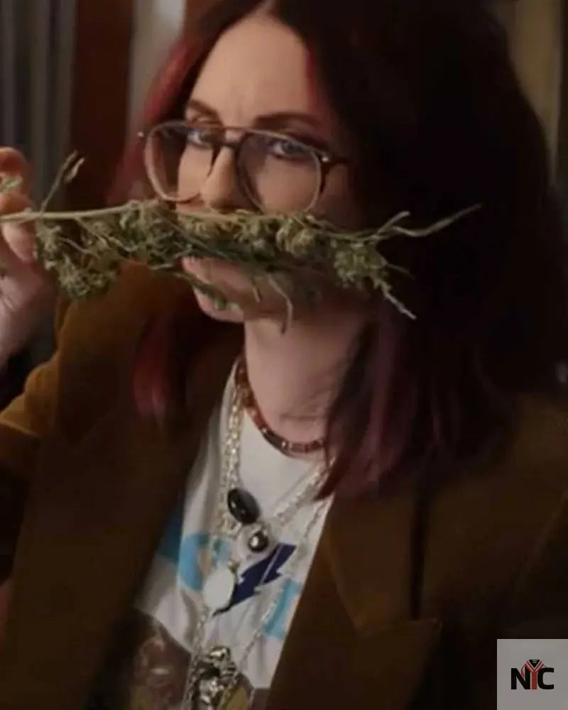 The Fabulous Four 2024 Megan Mullally Brown Blazer