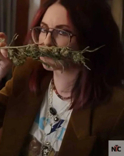 The Fabulous Four 2024 Megan Mullally Brown Blazer
