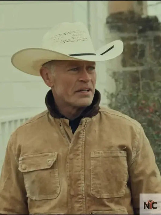 The Last Rodeo 2025 Neal McDonough Brown Jacket