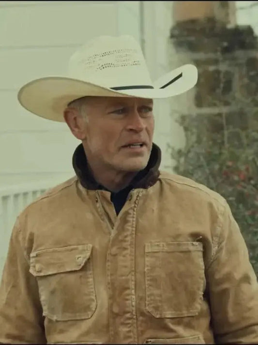 The Last Rodeo 2025 Neal McDonough Brown Jacket
