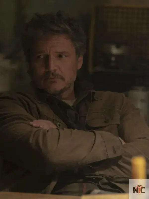 The Last of Us S02 Pedro Pascal Brown Cotton Jacket