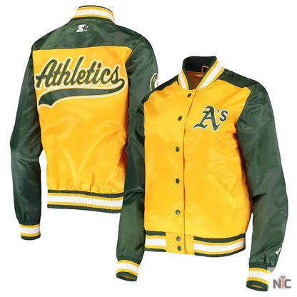 The Legend Oakland Athletics Satin Jacket