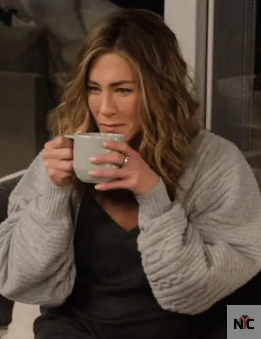 The Morning Show Jennifer Aniston Shrug Sweater