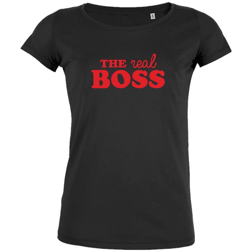 The Real Boss Women's Organic Tee