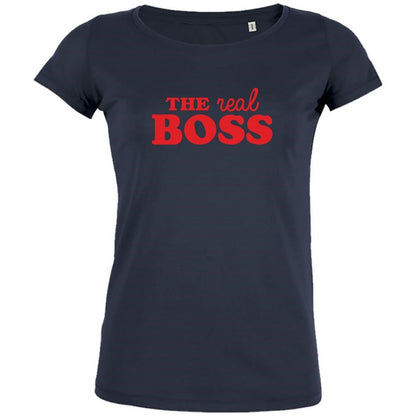 The Real Boss Women's Organic Tee