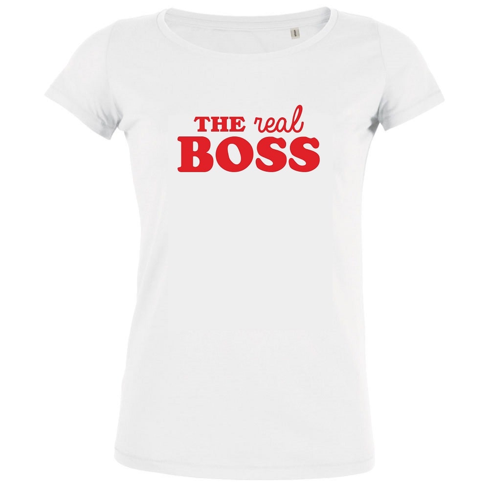 The Real Boss Women's Organic Tee