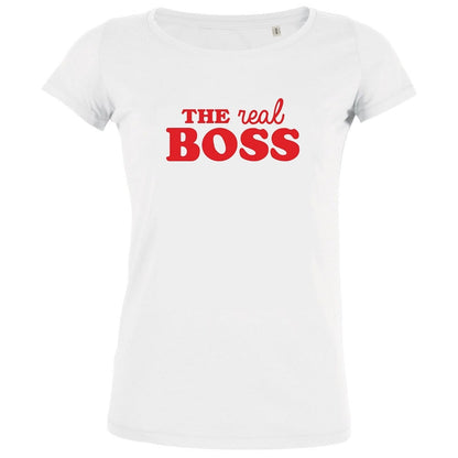 The Real Boss Women's Organic Tee