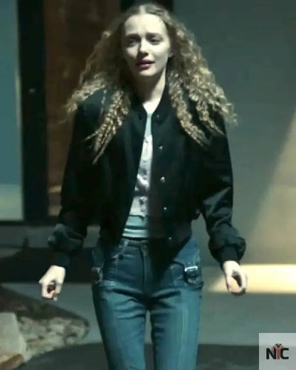 The Stranger in My Home Amiah Miller Bomber Jacket