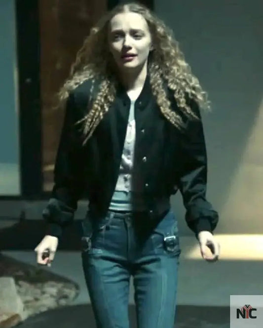 The Stranger in My Home Amiah Miller Bomber Jacket
