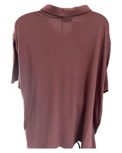 The Today Show 2025 Shaquille Brewster Rust Polo Shirt
