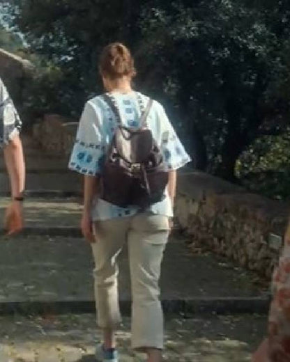 The Twisted Tale of Amanda Knox Grace Van Patten Embroidered Shirt
