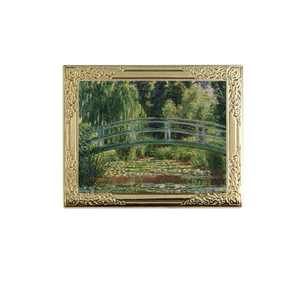 The Water Lilies by Claude Monet Art Frame Pin - Museum Souvenir Fine Art Lapel Pin
