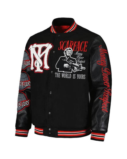 The World is Yours Scarface Varsity Jacket