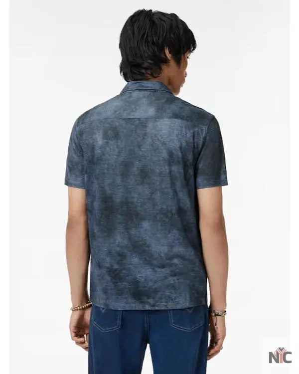The Young And The Restless Joshua Morrow Blue Camp Shirt