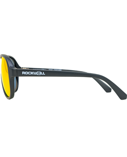 Casino (Black/Red Mirror Polarized Lens