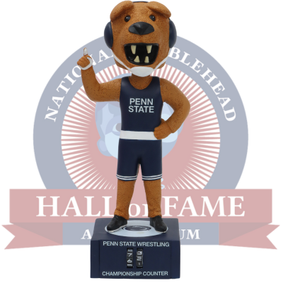The Nittany Lion Penn State Nittany Lions Mascot NCAA Wrestling Championship Counter Bobblehead