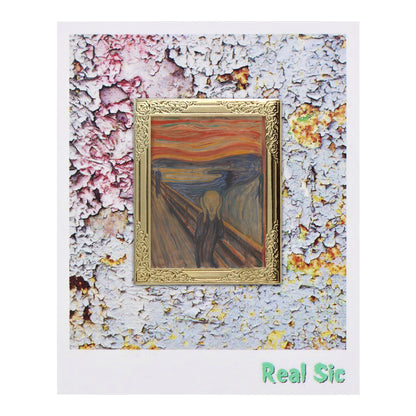 The Scream by Edvard Munch Art Frame Pin - Museum Souvenir Fine Art Lapel Pin